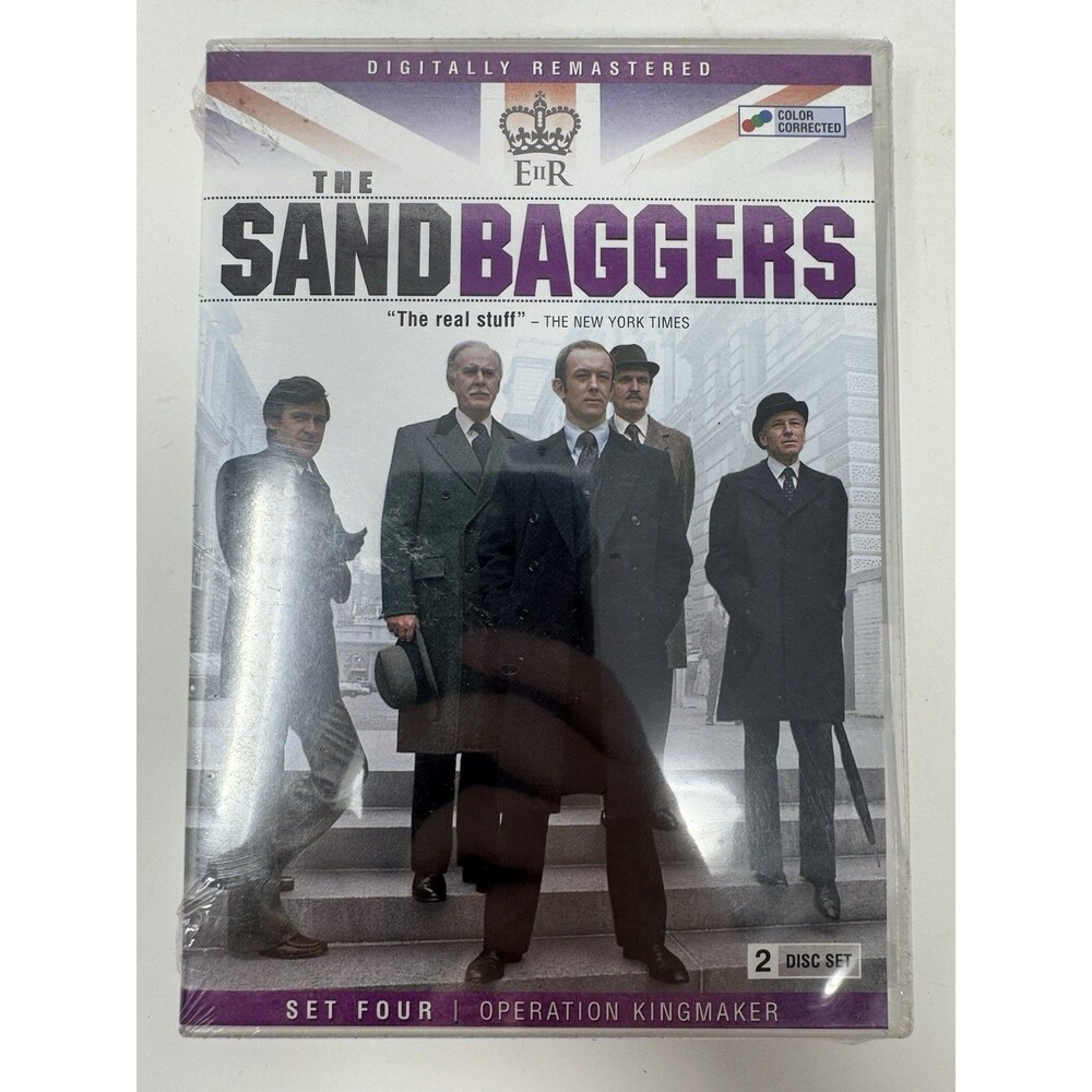 The Sandbaggers - DVD - Operation Kingmaker - Set 4 NEW SEALED RARE